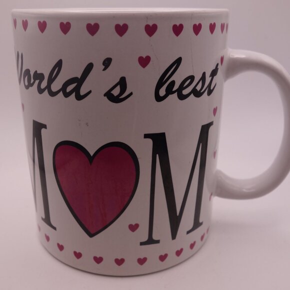 World's Best Mom Jumbo Ceramic Coffee Mug - Picture 2 of 16